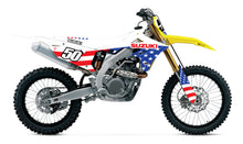 Load image into Gallery viewer, Complete Kit Usa Suzuki Rmz250/450 Wht Bg