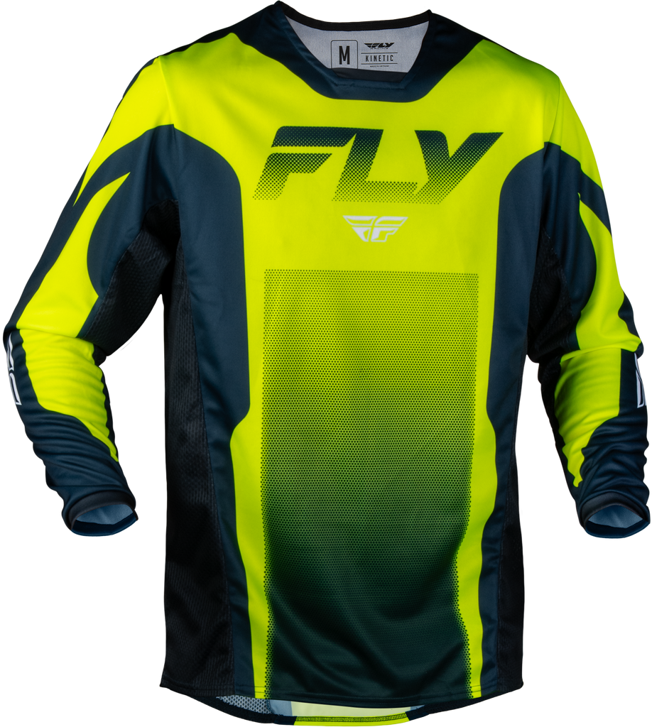 Kinetic Fade Jersey Hi Vis/Navy/White Xl