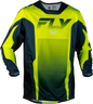 Kinetic Fade Jersey Hi Vis/Navy/White Md