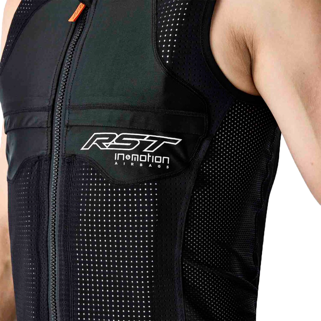Essential Airbag Vest Black Lg Xl
