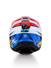 Load image into Gallery viewer, S M3 Falcon Helmet Ece06/Dot Red Fl/Wht/Blue/Yl Flgl Xl