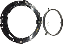 Load image into Gallery viewer, Adapter Ring And Wiring Harness Mounting Bracket Blk