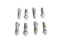 Tappet Block Screw Kit 1/4 inch X 24 Thread Chrome