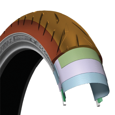 Tire Battlax Hypersport S22 Rr 150/60r17 66h Radial Tl
