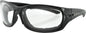 Rukus Sunglasses Black Anti Fog W/Photochromatic Lens