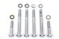 Oil Pump Mount Kit Stock Chrome