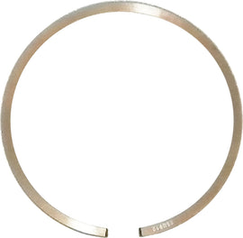 WSM K550 75mm piston ring set with metal rings and grooves for engine repair, shown in a close-up image.