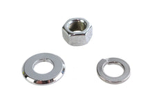 Load image into Gallery viewer, Chrome Front Axle Nut and Washer Kit