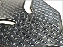 Load image into Gallery viewer, Ultra Thin Tank Pad Hexagons Black