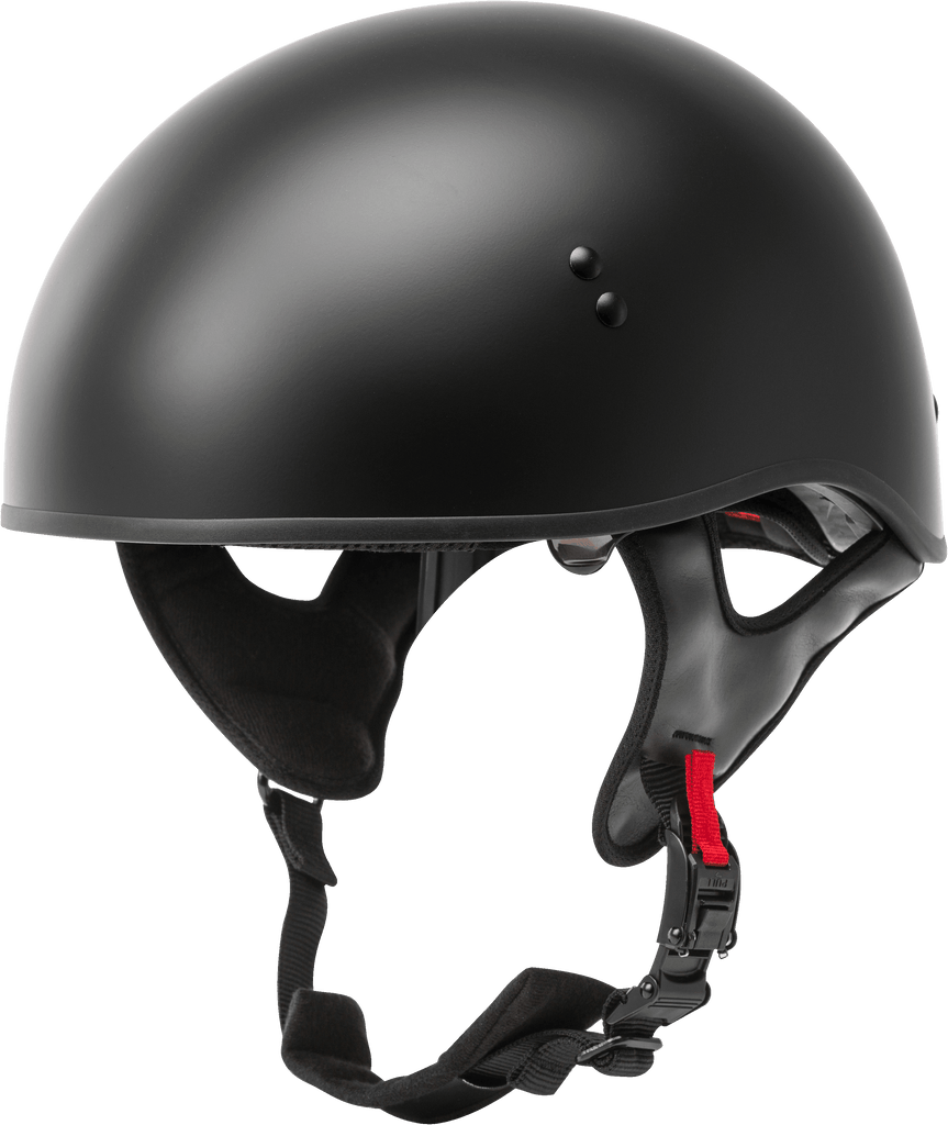 Hh 65 Half Helmet Naked Matte Black Xs