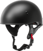 Hh 65 Half Helmet Naked Matte Black Xl