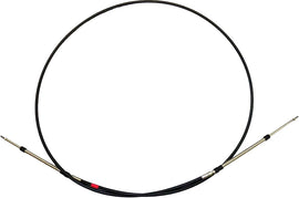 WSM Kawasaki reverse cable for hydraulic control lines, showing a close-up of the black cable with connectors and branding details.