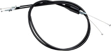 Load image into Gallery viewer, Black Vinyl Throttle Push Pull Cable Set