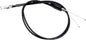 Black Vinyl Throttle Push Pull Cable Set
