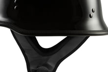 Load image into Gallery viewer, 9mm German Beanie Helmet Gloss Black Xs
