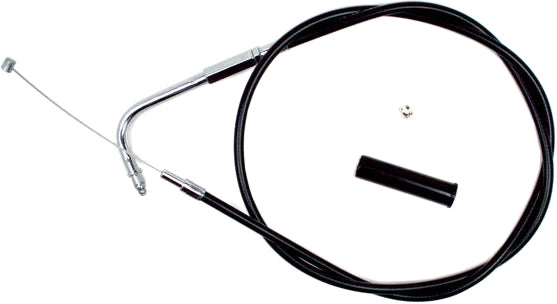 Black Vinyl Throttle Cable