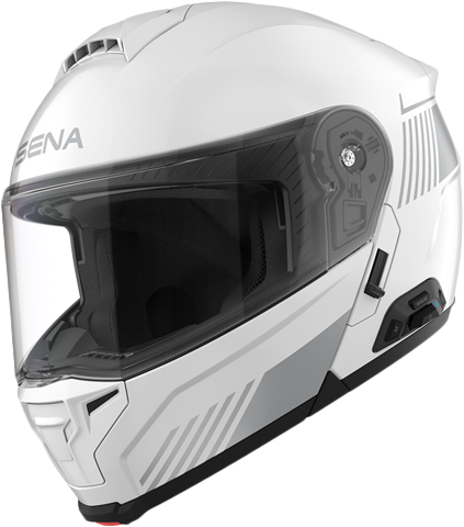 Specter Smart Flip Up Helmet White Sm