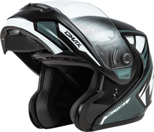 Load image into Gallery viewer, Md 04 Sector Helmet Black/Silver Md