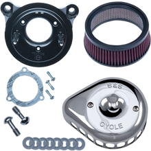 Load image into Gallery viewer, S&amp;S CYCLE TEARDROP MINI STEALTH AIR FILTER KITS HARLEY DAVIDSON MODELS - The Speed Shop Canada