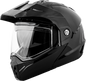 Md 74 Solid Helmets Black 3x