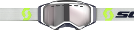 Prospect Goggle Snow Cross Grey/Ylw W/Enh Silver Chrome