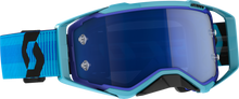 Load image into Gallery viewer, Prospect Goggle Blue/Black W/Blue Chrome Works