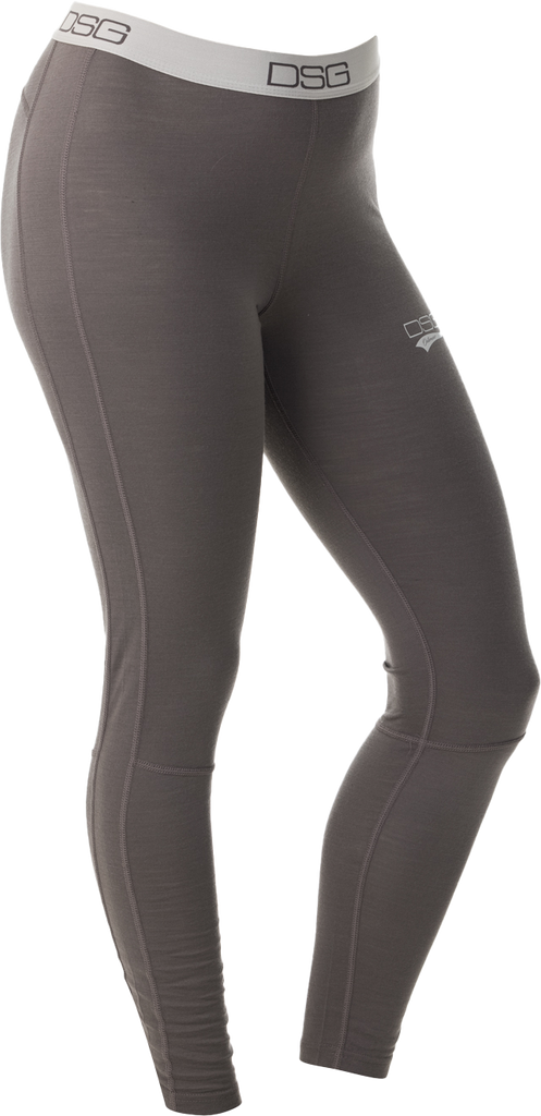Merino Wool Base Layer Pant Grey Lg