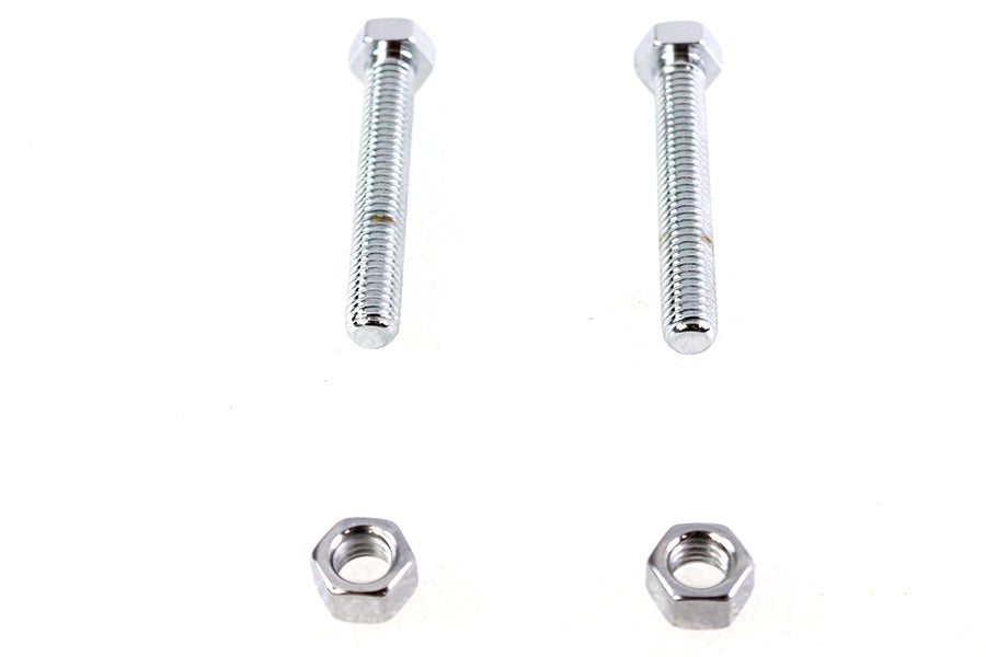 Chrome Rear Axle Adjuster Screws