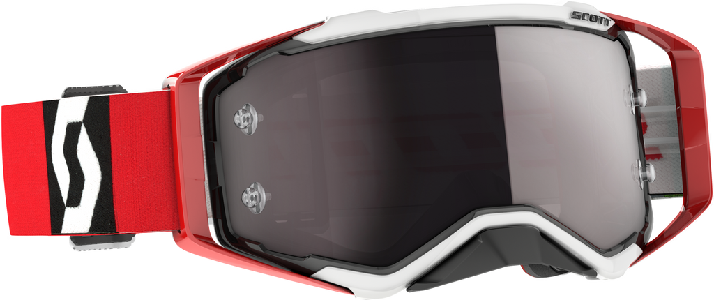 Prospect Goggle Red/Black Silver Chrome Works