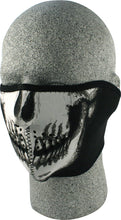 Load image into Gallery viewer, Half Face Mask Glow In The Dark Skull