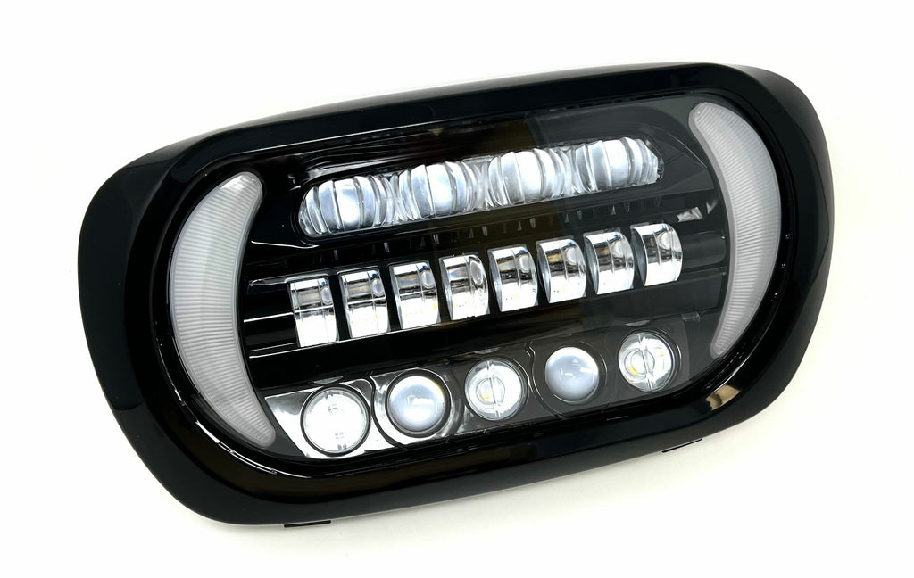 Shark Tooth Intergrated Led Headlight `00 13 Fltr