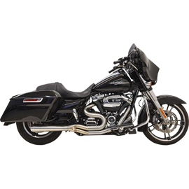 BASSANI SHORT 2:1 ROAD RAGE 3 EXHAUST STAINLESS HARLEY BAGGERS - The Speed Shop Canada