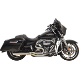 BASSANI SHORT 2:1 ROAD RAGE 3 EXHAUST STAINLESS HARLEY BAGGERS