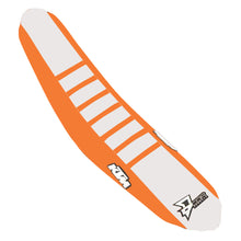 Load image into Gallery viewer, Seat Cover Orange/White Orange Ribs Ktm Sx/F 125 450