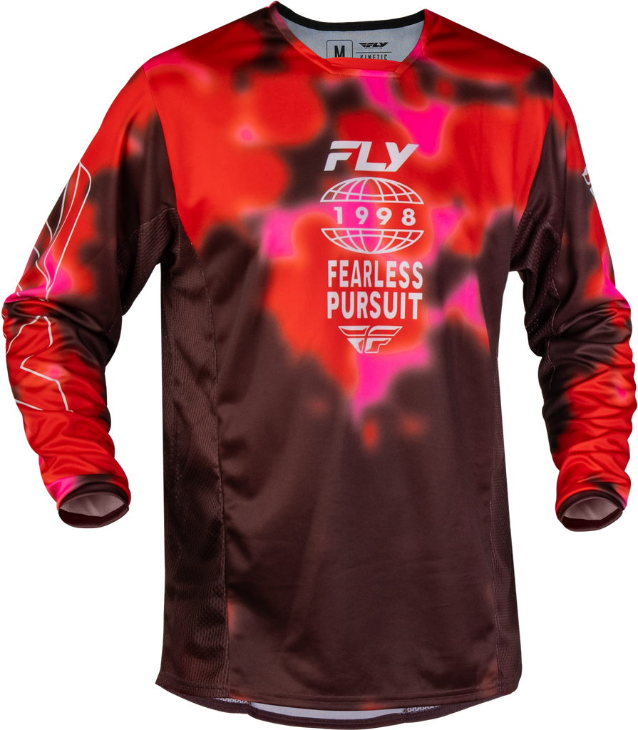 Kinetic Blur Jersey Red/Maroon Xl