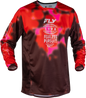 Kinetic Blur Jersey Red/Maroon Xl