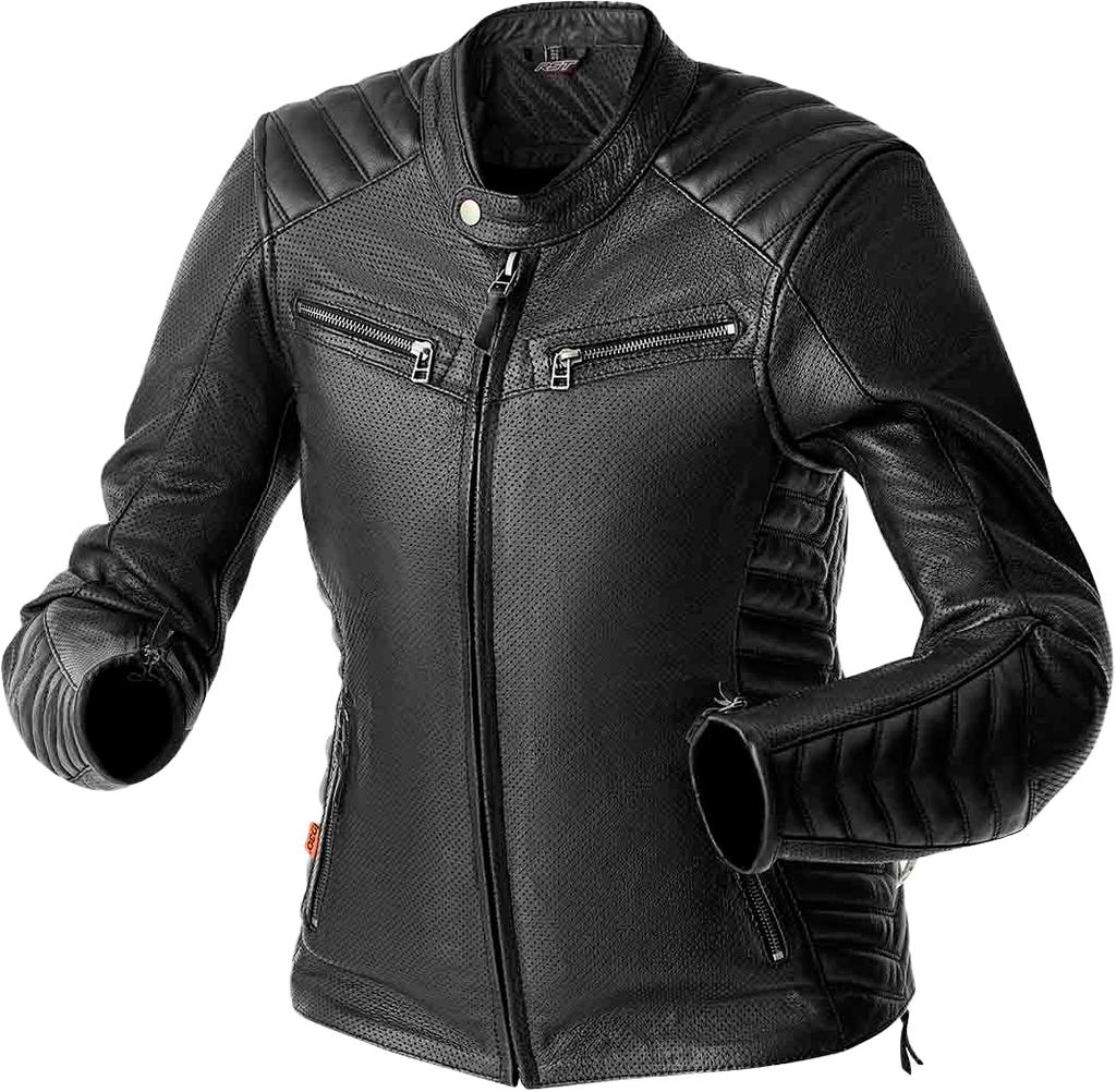 Womens Roadster Air D3o Jacket Black Leather Sm