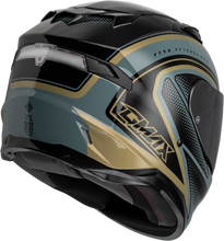 Load image into Gallery viewer, Ff 98 Aftershock Helmet Grey/Metallic Gold Xs
