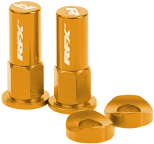 Load image into Gallery viewer, Rim Lock Nuts &amp; Washers 2pcs Yellow
