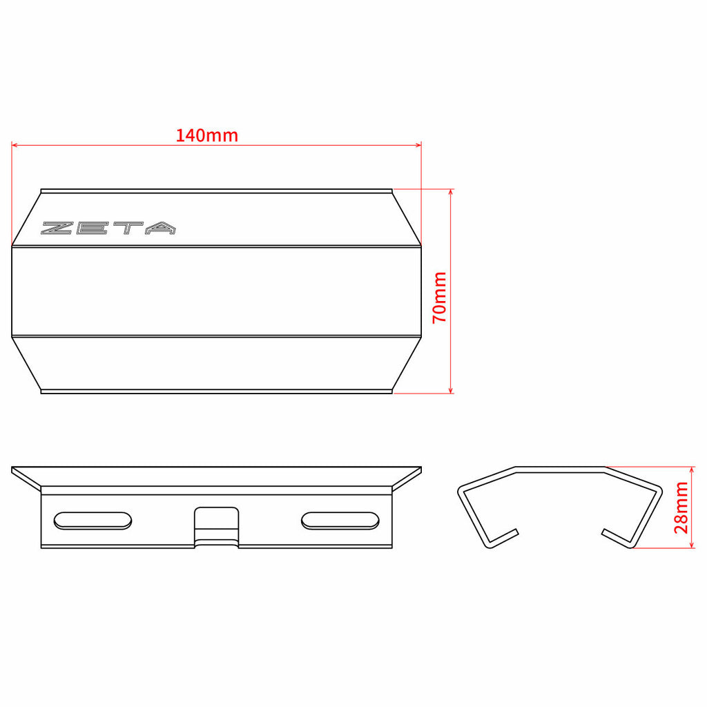 Silencer Heat Guard Silver