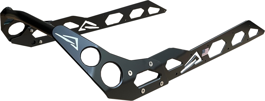 Rear Bumper Flat Black S/D 146"