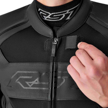 Load image into Gallery viewer, S1 D3o Mesh Leather Jacket Black Sm