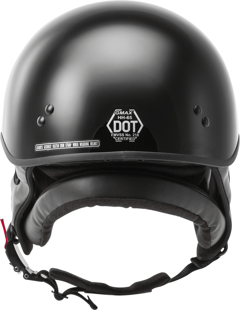 Hh 65 Half Helmet Naked Black Lg