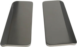 BAGGERNATION saddlebag skid plates installed on motorcycle body, providing protection for saddlebag area.