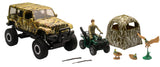 New Ray Toys Replica 1:18 Jeep Wrangler Duck Hunting Play Set 959-0143