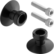 Load image into Gallery viewer, Swingarm Spools M8 Black