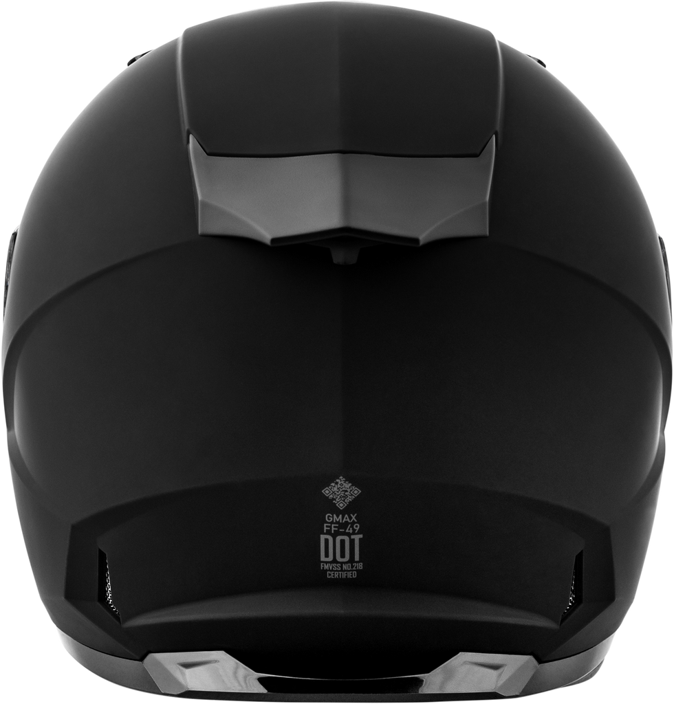 Ff 49 Solid Helmets Matte Black Md