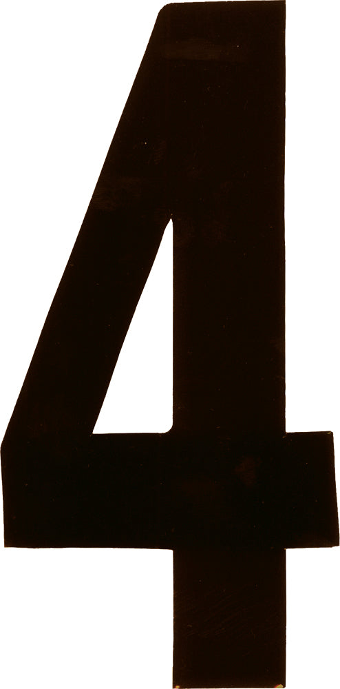 #4 7" White Extreme Digits 3/Pk