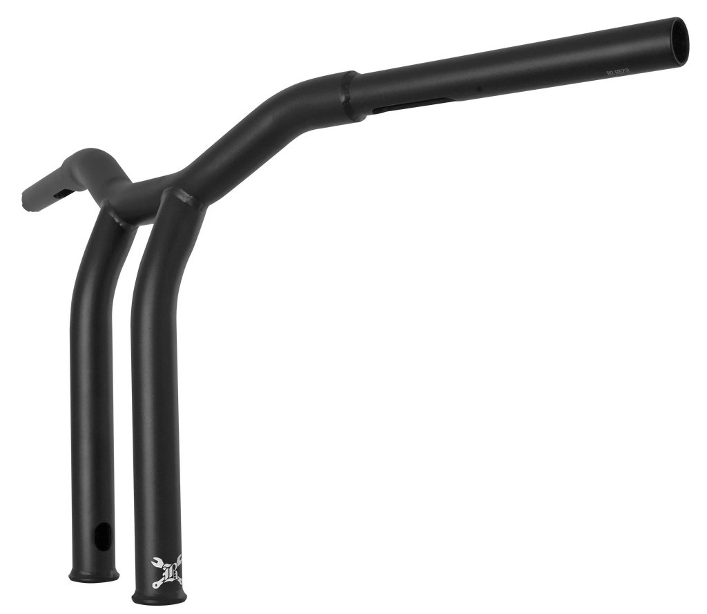 Dominator Raked Bar 12" 1.25" Matte Black
