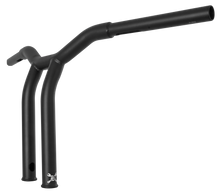 Load image into Gallery viewer, Dominator Raked Bar 12" 1.25" Matte Black